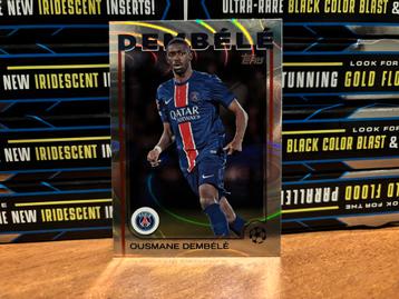 Ousmane Dembélé - Paris Saint-Germain- Topps chrome parralel beschikbaar voor biedingen