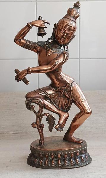 Daikini/Tara koperen beeld. beschikbaar voor biedingen