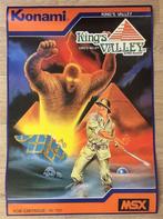 MSX KING'S VALLEY KONAMI Retro Gameroom Art POSTER, Verzamelen, Verzenden, Nieuw, Rechthoekig Staand