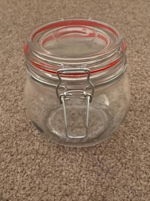 Weckpot / Voorraadpot glas, Huis en Inrichting, Keuken | Potten en Pannen, Zo goed als nieuw, Overige typen, Glas, Ophalen of Verzenden