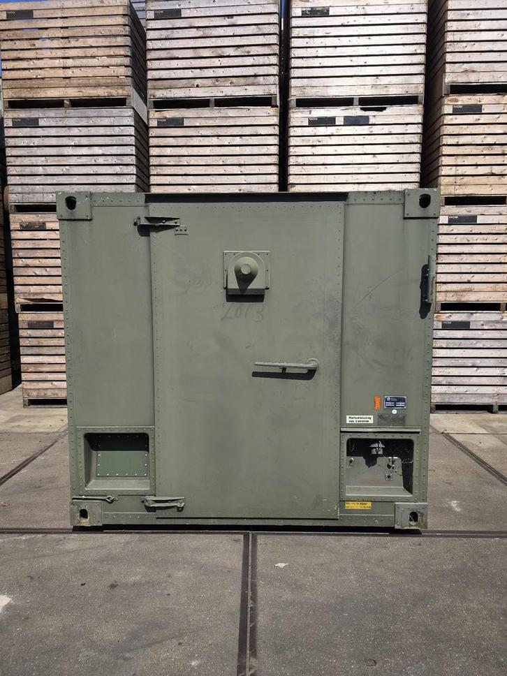 7 FT militaire container, Doe-het-zelf en Verbouw, Containers, Ophalen