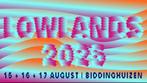 Lowlands 2025 tickets, Tickets en Kaartjes, Evenementen en Festivals, Drie personen of meer, Meerdaags