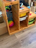 Trofast met 4 bakken, Kinderen en Baby's, Kinderkamer | Commodes en Kasten, Gebruikt, Ophalen of Verzenden, 75 tot 100 cm, Minder dan 50 cm