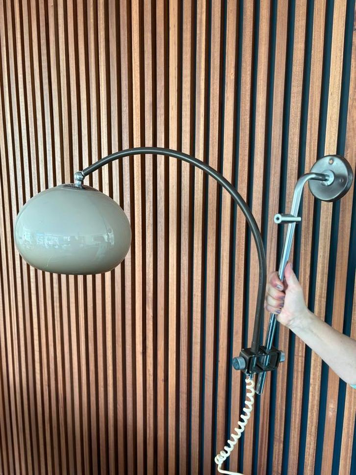 Vintage Dijkstra Wandlamp, Huis en Inrichting, Lampen | Wandlampen, Gebruikt, Glas, Ophalen of Verzenden