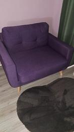 Mooie paarse love seat, zgan, Huis en Inrichting, Fauteuils, Ophalen, Zo goed als nieuw