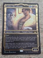 Evelyn, the Covetous - Gilded Foil - Magic the Gathering, Hobby en Vrije tijd, Verzenden, Gebruikt, Losse kaart, Foil