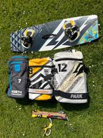 Complete kite-set Naish and North 7m 9m 12m, Watersport en Boten, Kitesurfen, Gebruikt, Kitesurf-set, Twintip, 9 m²