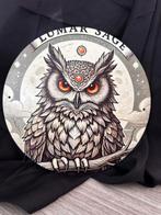 Metalen Uilen Wandbord - Nieuw!, Ophalen of Verzenden, Nieuw