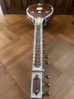 Mooi gedecoreerde Indiase sitar 100 cm, Ophalen, Gebruikt