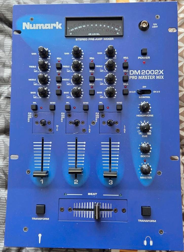 Numark DM2002X Mengtafel - Opknapper, Muziek en Instrumenten, Mengpanelen, Gebruikt, Minder dan 5 kanalen, Ophalen of Verzenden