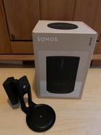 Sonos Era 100 (zwart, in gesealde doos), met muurbeugel., Ophalen, Nieuw, Sonos, 120 watt of meer