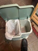 Prima pedaal prullenbak, Huis en Inrichting, Woonaccessoires | Prullenbakken, 40 liter of meer, Ophalen, Zo goed als nieuw, Minder dan 50 cm
