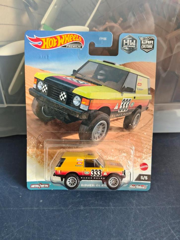Hot Wheels Range Rover Classic (2), Hobby en Vrije tijd, Modelauto's | Overige schalen, Nieuw, Auto, Ophalen of Verzenden