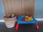 Speelgoed tafel met blokken, Ophalen, Gebruikt