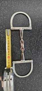 D trens dubbel gebroken 11,5 cm sweet iron, Dieren en Toebehoren, Ophalen of Verzenden, Gebruikt, Dressuur