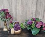Bloemstuk kunstbloemen zijdebloemen, ., Nieuw, Ophalen of Verzenden, .