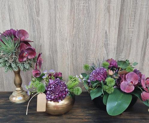 Bloemstuk kunstbloemen zijdebloemen, Huis en Inrichting, Woonaccessoires | Kunstplanten en Kunstbloemen, Nieuw, Ophalen of Verzenden