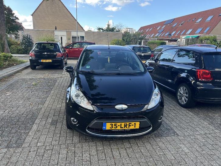 Ford Fiësta 1.25 60KW 5DR 2010 Zwart, Auto's, Ford, Particulier, Fiësta, Airconditioning, Android Auto, Apple Carplay, Bluetooth