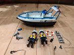 Playmobil 5263 douane boot politie, Ophalen of Verzenden, Zo goed als nieuw, Complete set