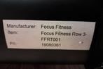 Roeitrainer Focus Fitness Row 3, Sport en Fitness, Ophalen, Zo goed als nieuw, Roeitrainer