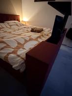 Voetenbord met tv constructie electrisch (nieuw), Ophalen, Zo goed als nieuw, Tweepersoons