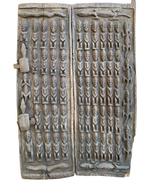 Antieke Dogon graanschuur deur, voorouders, gekko's krokodil, Ophalen of Verzenden