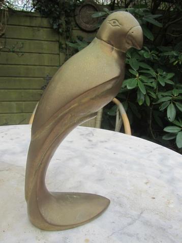bronzen Papagaai   art deco beschikbaar voor biedingen