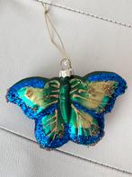 Vlinder figuur kerstbal ornament, Ophalen of Verzenden, Gebruikt