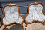 2x raamhor met kant poezen, Ophalen of Verzenden, Huis en Inrichting