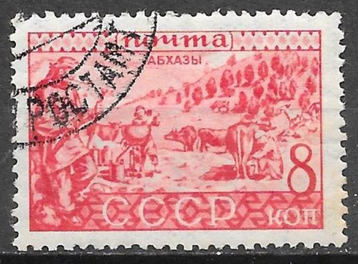 Sovjet Unie: Mi. 436 uit 1933, Postzegels en Munten, Postzegels | Europa | Rusland, Gestempeld, Ophalen of Verzenden