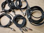 Partijtje RCA & Coax kabels interlinks zgan, Verzenden, Zo goed als nieuw, Minder dan 2 meter, Interlink-kabel