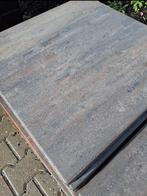 Mega aanbieding! Grote partij terrastegels 60x60cm-Tricolore, Tuin en Terras, Tegels en Klinkers, Ophalen of Verzenden, Zo goed als nieuw