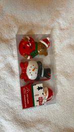Kerst hangers van gips / steen (sneeuwpop/kerstman/beer), Ophalen of Verzenden, Nieuw