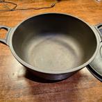 gietijzeren stoofpan, Ophalen, Gebruikt, Gietijzer, Kookpan of Snelkookpan