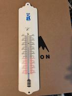 Vintage Emaille thermometer reclame bord RVS Rotterdam, Reclamebord, Ophalen of Verzenden, Zo goed als nieuw