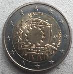 Malta speciale 2 euromunt 2015 UNC uit rol ,30 jaar europese, 2 euro, Malta, Ophalen