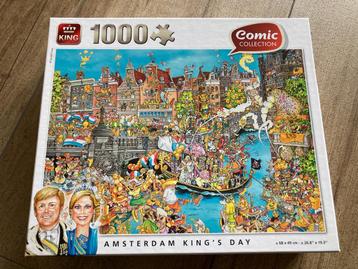 Legpuzzel King 1000 stukjes Amsterdam King’s day