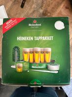 Heineken Tappakket Voor de Liefhebbers (Compleet Set), Heineken, Glas of Glazen, Gebruikt, Ophalen