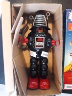 Vintage retro Planet Robot blik robot loopt met lichtflitsen, Ophalen of Verzenden, Gebruikt