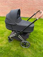 Cybex Priam met grijze Cybex Cloud Z autostoel, Kinderen en Baby's, Kinderwagens en Combinaties, Ophalen, Gebruikt, Overige merken