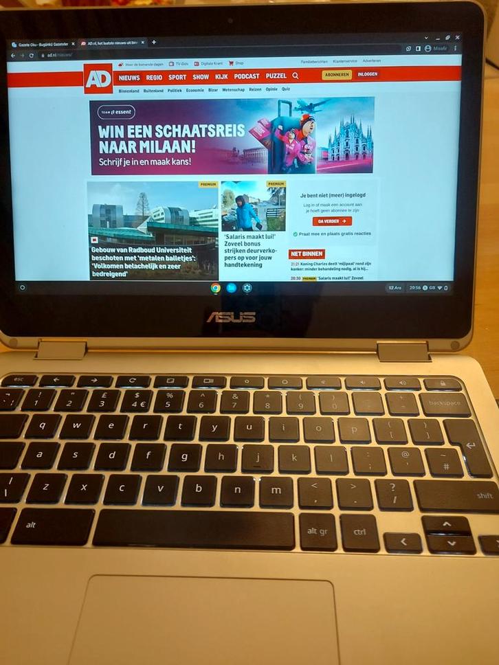 Asus Chromebook Flip C302C, Computers en Software, Chromebooks, Ophalen of Verzenden