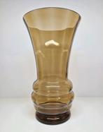 Glazen Art Deco fumé vaas Verrerie Doyen, België 1920., Ophalen of Verzenden