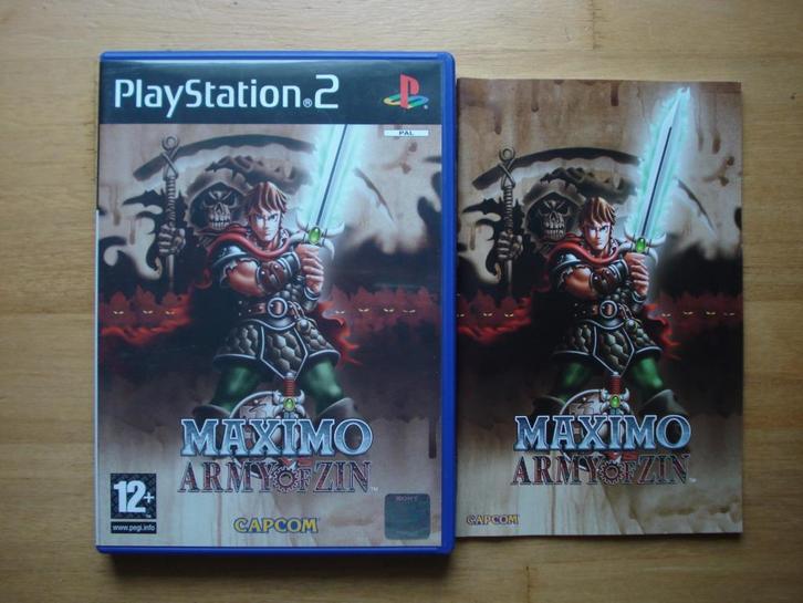 maximo army of zin ps2, Spelcomputers en Games, Games | Sony PlayStation 2, Zo goed als nieuw, Racen en Vliegen, 1 speler, Vanaf 3 jaar