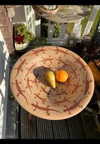 Grote & bijzondere schaal v. Afrikaans aardewerk 49,5 cm, Ophalen of Verzenden