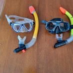 2 Duikbrillen met Snorkel, Ophalen of Verzenden, Gebruikt, Duikbril of Snorkel