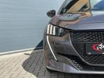 Peugeot 208 GT LINE 131PK Aut. Blackedition. 360° Navi Lede, Auto's, Peugeot, 1195 kg, Gebruikt, Zwart, Leder en Stof