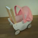 Houten poppenwagen, Ophalen, Zo goed als nieuw, Babypop