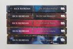 5x Percy Jackson en de Olympiërs Serie - Rick Riordan, Boeken, Gelezen, Ophalen of Verzenden, Rick Riordan