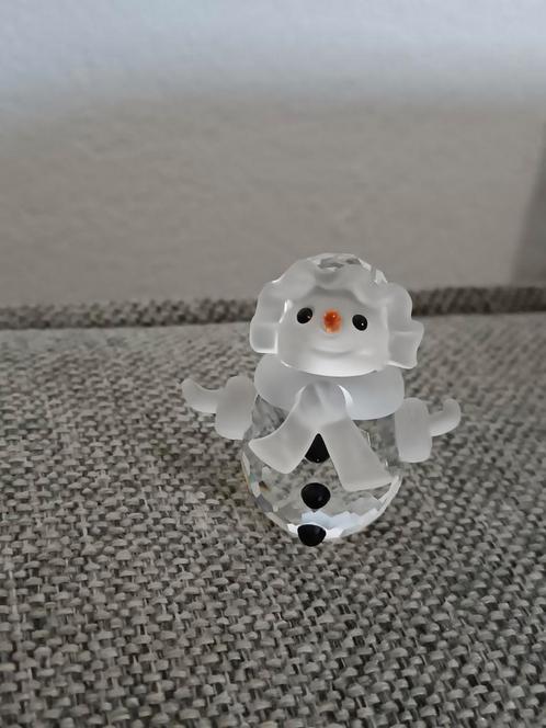 Swarovski sneeuwpop vrouw, Verzamelen, Swarovski, Zo goed als nieuw, Figuurtje, Ophalen of Verzenden