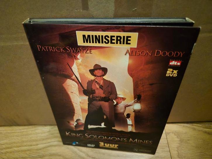 King Solomon's Mines miniserie DVD, Cd's en Dvd's, Dvd's | Tv en Series, Zo goed als nieuw, Actie en Avontuur, Ophalen of Verzenden